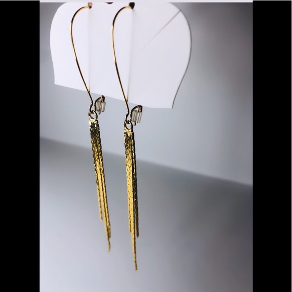 ♡ 2 for 20$ ♡ Gold Drop Earrings - Picture 1 of 1